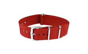 สายนาฬิกาอัจฉริยะ N107 สีแดง ทนน้ำ ทำจากไนลอน ปรับได้ ระบายอากาศ น้ำหนักเบา ผลิตจากสแตนเลส สวมใส่สบาย ขนาด 14-22 มม. สำหรับเล่นกีฬา - Product Image 5