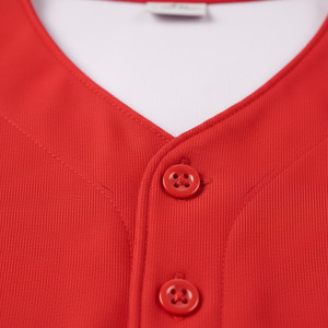 Uniformes de Béisbol Personalizados con Logotipo, Transpirables, de Secado Rápido, Tallas Grandes, Impresión Digital de Alta Calidad, Cuello en V, Bolsillos, 100% Poliéster, OEM - Product Image 5