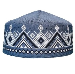 Ramadán Eid regalo gorra musulmana Color sólido Namaz logotipo personalizado musulmán Kufi sombrero oración sombrero cabeza desgaste islámico gorra sombreros musulmanes - Product Image 6