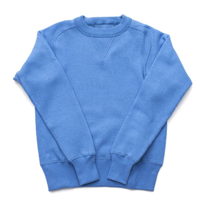 Sudadera con capucha con diseño de logotipo personalizado, letras blancas y cielo azul, estampado lavado con ácido bordado - Product Image 1