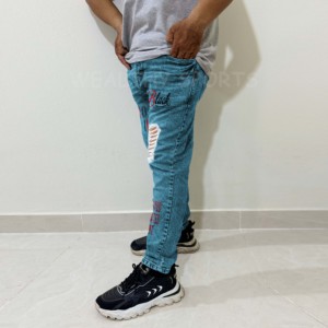 Jeans de Mezclilla Rectos para Hombre, a la Moda, Nuevos, en Cantidad, de Cintura Alta, Secado Rápido, Calidad Premium, Tela Suave, Lavado a la Piedra - Product Image 1