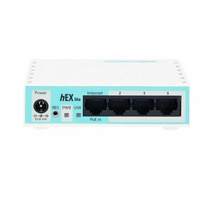 เราเตอร์ MikroTik hEX lite รุ่น RB750r2, 5 พอร์ต RJ45 ความเร็ว 100Mb/s - Product Image 1