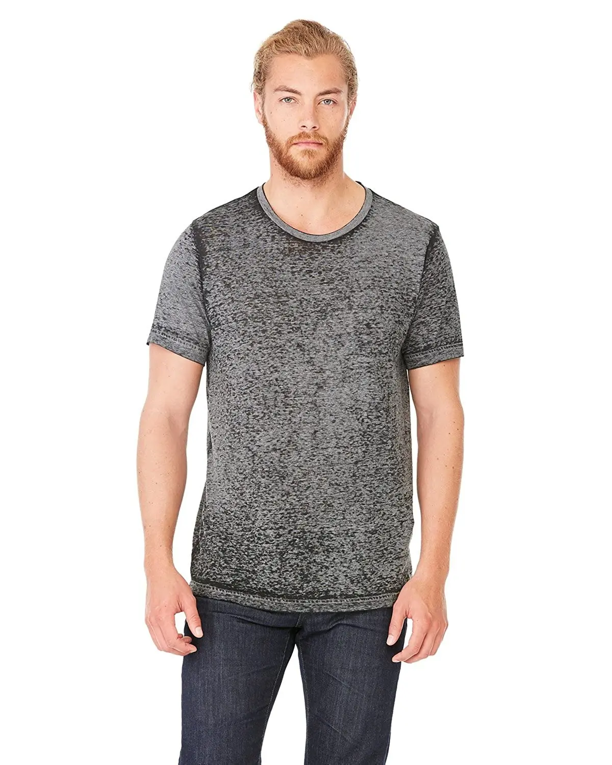 Wholesale Custom Logo Heavy Weight 100% Cotton Acid Wash T-shirt Mens Vintage Washed Tshirt