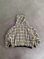 Sudadera con Capucha de Invierno para Mujer, Informal, con Estampado a Cuadros, Cálida, con Cierre, de Doble Cara, Holgada, con Capucha, Diseño Sólido