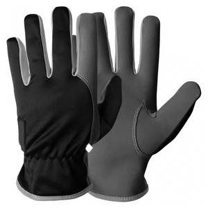 Guantes de montaje de cuero de alta resistencia hechos de guantes de trabajo de cuero de grano de cabra | Seguridad Industrial | Guantes mecánicos de buena calidad - Product Image 2