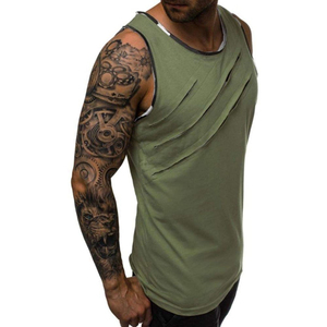 Workout Wear Custom Made Gym <b>Singlet</b> Tank Top <b>For</b> <b>Men</b> Gym Clothing <b>Men's</b> Breathable And Comfortable Gym <b>Singlets</b> Customized - Product Image 3
