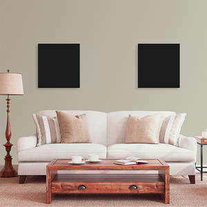 350W Black Aluminium Infrared Heating Panel Frameless Smart <b>Control</b> Energy Efficiency Class Overheat Protection Waterproof Fast - Product Image 1