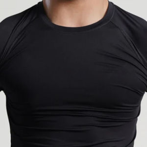 Suministro directo de alta calidad Camisetas de fitness de compresión transpirables personalizables Directo del fabricante - Product Image 3