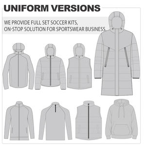 Personalisierbarer Logo-Wintermantel für Fußballteams – Wattierte Trainerjacke für Fußballmannschaften, Teamwear und Trainingsmantel - Product Image 5