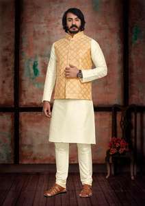 Nueva llegada 2024 tamaño personalizado paquistaní Salwar Kameez para el vestido casual/último estilo Salwar Kameez para los hombres - Product Image 2