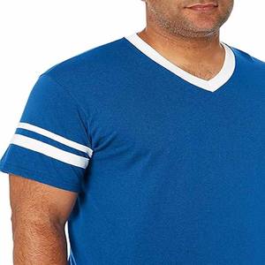 Custom Made Luxury Streetwear Oversized V Neck Soccer Cropped Boxy Cropped <b>T</b> <b>Shirt</b> Football Jersey uploaded by <b>Dress</b> Sports - Product Image 5