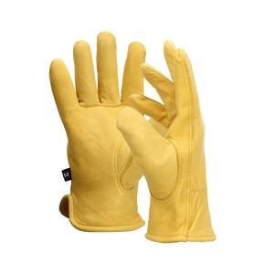 Gants de travail en cuir Gants de travail en cuir Cow Split Gant de travail d'hiver pour hommes et femmes - Product Image 5