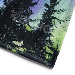 Vente en gros de shorts de basket-ball personnalisés pour hommes 100% shorts de sport en maille de polyester grande taille pour hommes shorts en maille respirante - Product Image 2