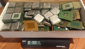 VENTA CALIENTE 1KG de CPU de Desecho para Recuperación de Oro, Procesadores INTEL XEON Tipo 603/604, Kilo - Product Image 5