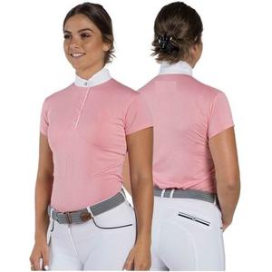 Shemax ชุดขี่ม้าสำหรับผู้หญิง,เสื้อแขนสั้นขี่ม้าแข่งกีฬา - Product Image 6