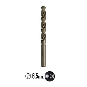 Broca Cilindrica Wolfpack in Cobalto HSS 6,50 mm - Product Image 2