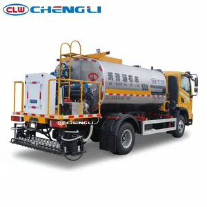รถบรรทุกโรยยางมะตอยตงเฟิง 4x2 ขนาด 6300 ลิตร รถกระจายบิทูเมน รถเกลี่ยยางมะตอย สำหรับงานก่อสร้างทางหลวง - Product Image 6