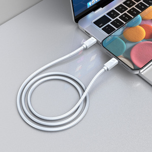 PD35W 1M Cable de carga rápida 3A USB Tipo-C Cable de datos para Iphone Blanco DE LA CB-317CL - Product Image 3