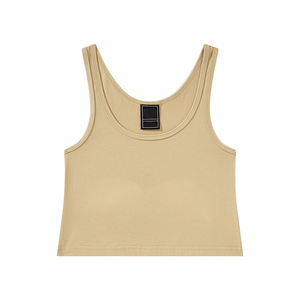 Chaleco de punto tipo halter personalizado para mujer, modelo 2026, de fabricante, de secado rápido, transpirable, con color personalizado - Product Image 1