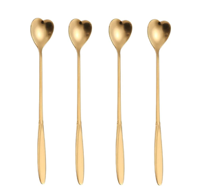 Cuchara pequeña de latón para diseño de cafetería, cuchara de cubiertos de la mejor calidad de Color Dorado para el hogar y el Hotel, superventas - Product Image 5