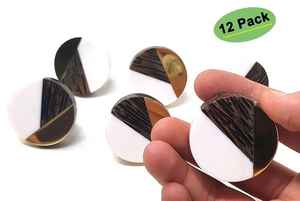 Poignées et boutons de tiroir de commode de porte en résine pour armoires de cuisine meubles de salon d'hôtel de chambre à coucher - Product Image 3