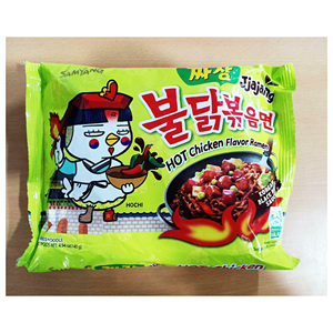 บะหมี่กึ่งสำเร็จรูป Samyang jajang รสไก่ร้อนผัด5แพ็คบรรจุภัณฑ์จำนวนมากขายส่ง - Product Image 1