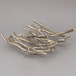 ชามสลัดทองรูปปะการังชามสลัดดีไซน์ใหม่ชามโลหะใช้ในห้องครัวบ้านโรงแรม - Product Image 2