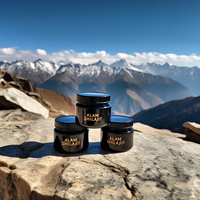 Résine de Shilajit de l'Himalaya Pure Séchée au Soleil OEM/ODM, Riche en Acide Fulvique, Emballage de 15 Grammes, Marque Privée, Énergie pour Adultes, Durée de Conservation de 5 Ans