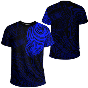 Camisetas de sublimación de punto para hombre de talla grande con etiqueta privada de Venta caliente Servicios OEM de alta calidad Uso informal impreso personalizado - Product Image 2