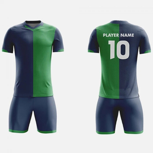 Camiseta de Fútbol Masculina de Alta Calidad, 100% Poliéster, Ligera, de Secado Rápido, Transpirable, Ecológica, Estilo Francés, Uniformes de Entrenamiento - Product Image 1