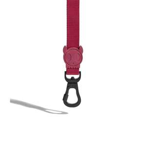 Laisse Rétractable Bordeaux pour Chien, Corde Réglable et Durable, Harnais Rembourré Confortable, Collier à Motif Uni, Accessoire de Dessin Animé - Product Image 4