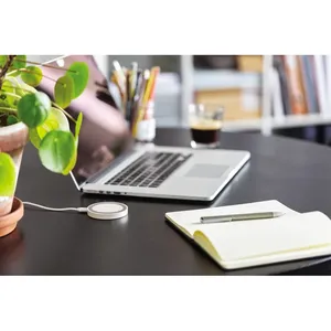 Caricatore Wireless Ecologico Rotondo da 5W a Forma di Grano, Gadget USB Promozionale - Product Image 3