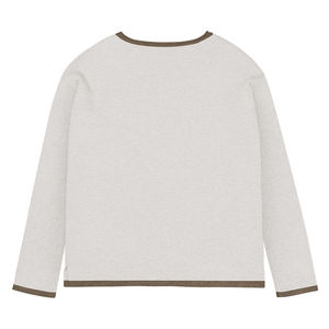 Cárdigan de Punto para Mujer Be Ike-Conic, Estilo Casual Premium con Estampado Moderno, Decoración de Botones y Logotipo Frontal - Product Image 4