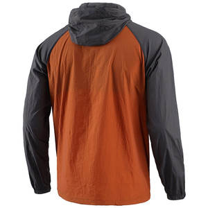 Veste d'hiver avec logo personnalisé pour hommes coupe-vent tissé imperméable à l'eau en nylon softshell à col montant - Product Image 4