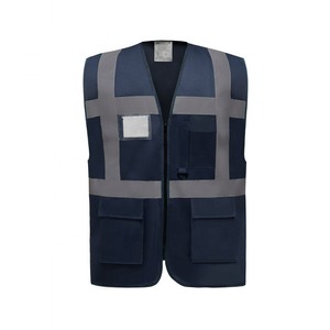 Cheap Outdoor Construction <b>Reflective</b> Safety Vest Jacket Personal Safety Construction Hi Vis Security <b>Reflective</b> Clothing - Product Image 2