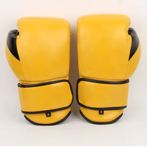 Guantes de boxeo profesionales de cuero PU de alta calidad con logotipo personalizado Fábrica al por mayor para artes marciales - Product Image 4