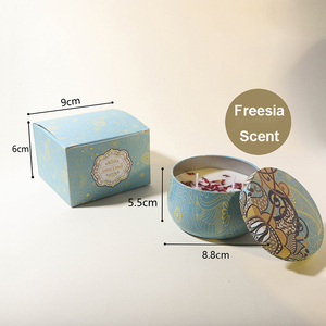 Nến thơm sáp đậu nành 2 tim, đóng hộp thiếc in hình, 7oz, bán sỉ, dùng trang trí nhà cửa, quà tặng Ngày của Mẹ, tiệc cưới, sinh nhật - Product Image 4