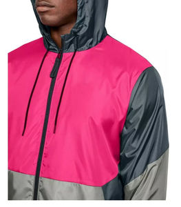 Chaqueta Cortavientos con Cuello Alto y Logotipo Frontal, Estilo Clásico y Moderno, Nueva Colección 2025, Oferta Relámpago, Cómoda y Transpirable, OEM - Product Image 5