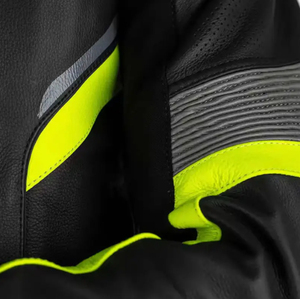 Chaqueta de Motociclista de Cuero Personalizada de Marca Privada para Hombre, Transpirable, Resistente al Viento, de Secado Rápido, Manga Larga, para Todas las Estaciones, de Alta Calidad - Product Image 4