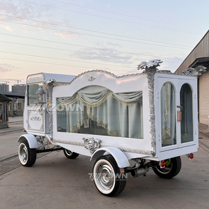 Carrozas Fúnebres Eléctricas Clásicas Modernas Personalizadas, Limusinas, Carruajes de Caballos, Transporte de Ataúdes Retro de 4 Ruedas, Garantía de 2 Años - Product Image 4