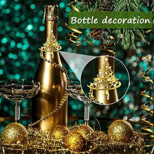 Increíble plata alemana copo de nieve plata esterlina, servilletero de papel Navidad copo de nieve Rhinestone servilletero anillo Mesa Decoración Bodas - Product Image 5