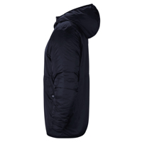 Veste coupe-vent pour homme, style streetwear, écologique, imperméable, coupe-vent, col montant, logo sur le devant