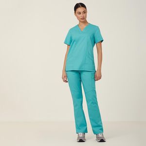 ชุดสครับสำหรับโรงพยาบาลดีไซน์ตามสั่งมีหลายสีสำหรับราคาถูกใส่สบายนุ่มใส่ได้ทั้งชายและหญิงทันสมัย - Product Image 3