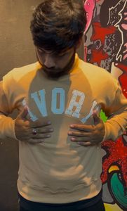 Sweat-shirt à col montant personnalisé, sweat-shirt à col montant, sweat-shirt imprimé, broderie, femme, homme, coton de haute qualité - Product Image 1