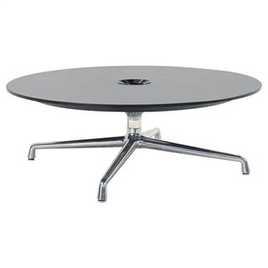 Mesa redonda de conferencia, muebles para sala de reuniones, diseño moderno, mesa de centro de perfil bajo, de estilo contemporáneo mesa de salón, decoración de oficina - Product Image 1