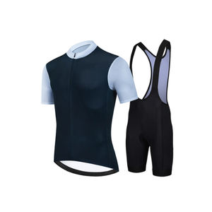 Venta al por mayor por encargo mejores uniformes de ciclismo hombres cómodo elegante ciclismo ropa de secado rápido ciclismo Jersey conjunto - Product Image 2