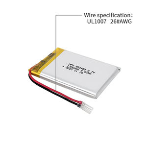 핫 세일 파우치 리튬 이온 배터리 배터리 리포 배터리 리온 553455 배터리 3.7v 1300mah 배터리 - Product Image 3