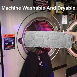 Alfombra Antifatiga Personalizada para Cocina, de Franela con Relieve, Resistente al Agua, para Fregadero y Estufa, Diseño Minimalista con Patrón Sólido - Product Image 6