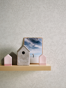 Hecho en Alemania-Rollos de papel tapiz Nudos Blanco Brillante-Vinilo no tejido-Papel tapiz floral moderno para paredes-10,05x0,53 M - Product Image 4