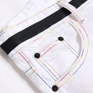 Short en jean en coton décontracté pour hommes fait sur mesure, nouveau style à motif solide et directement du Pakistan, offrant des options de couleur personnalisées - Product Image 4